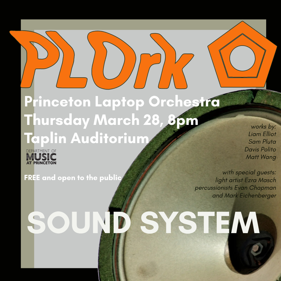 PLOrk Sound System Poster